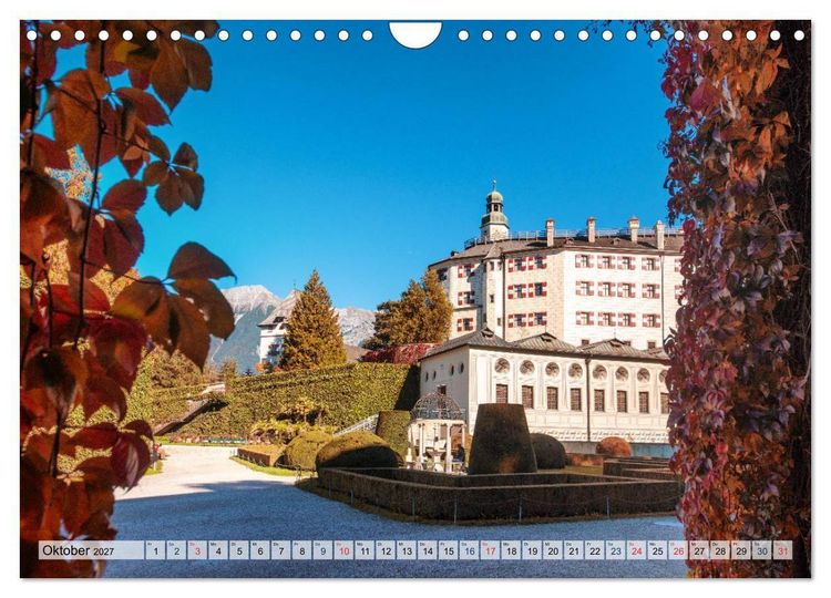Produktbild: Innsbruck - Hauptstadt der Alpen (Wandkalender 2027 DIN A4 quer), CALVENDO Monatskalender