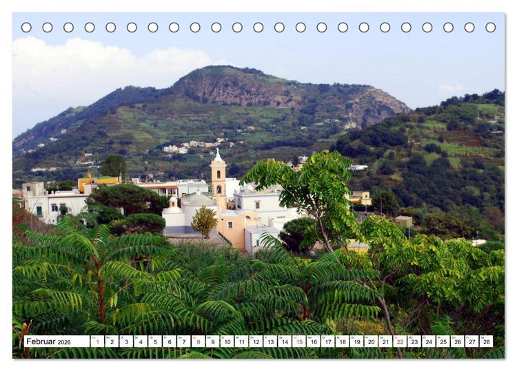 Produktbild: Ischia - Italiens Trauminsel (Tischkalender 2026 DIN A5 quer), CALVENDO Monatskalender