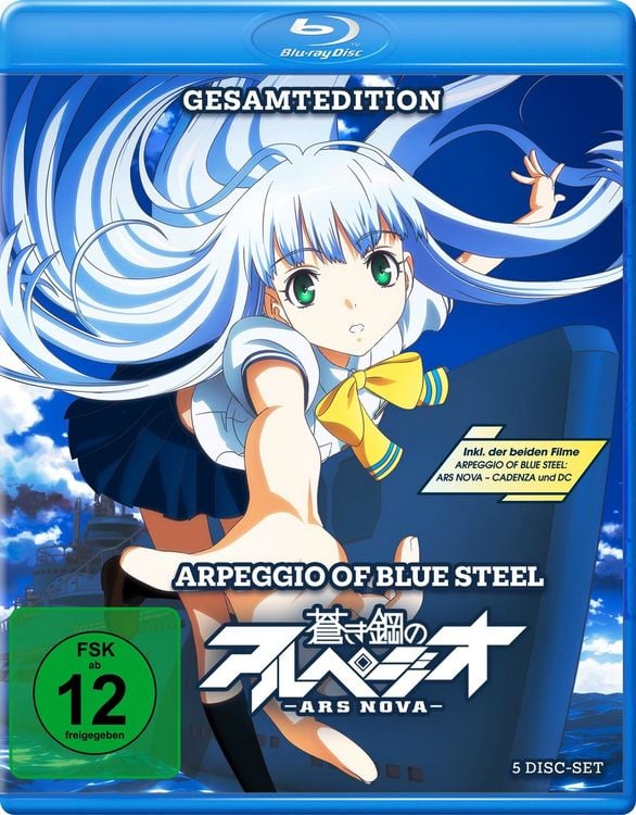 Produktbild: Arpeggio of Blue Steel Ars Nova - Gesamtedition [5 BRs]