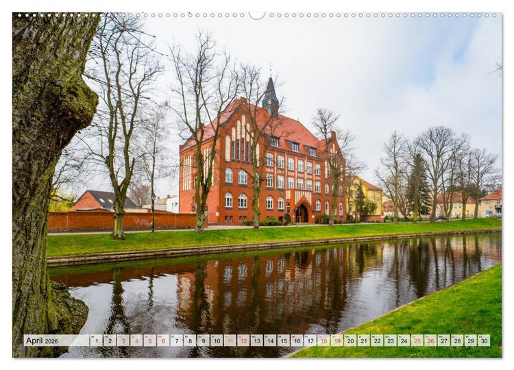 Produktbild: Perleberg Impressionen (hochwertiger Premium Wandkalender 2026 DIN A2 quer), Kunstdruck in Hochglanz