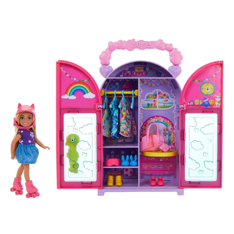 Produktbild: Barbie Chelsea Kleiderschrank Spielset