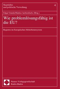 Produktbild: Wie probleml&ouml;sungsf&auml;hig ist die EU?