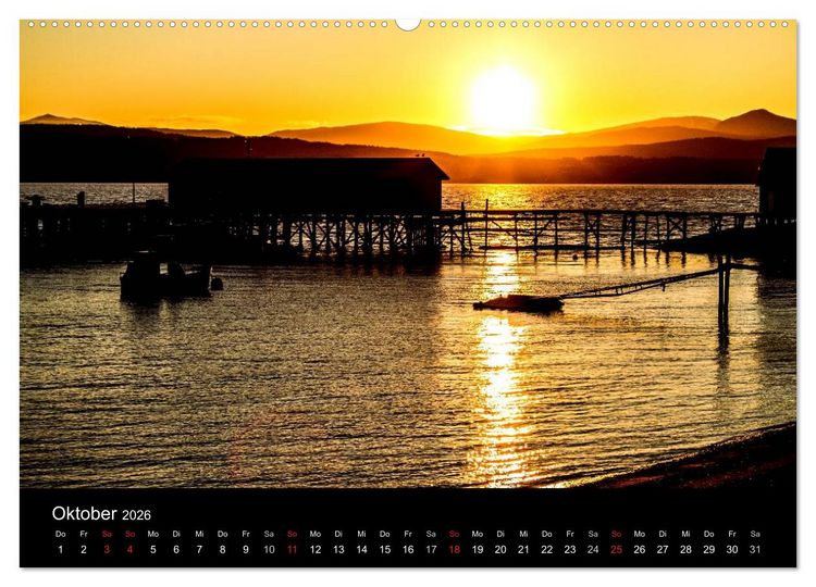 Produktbild: N&ouml;rdliches Norwegen (Wandkalender 2026 DIN A2 quer), CALVENDO Monatskalender