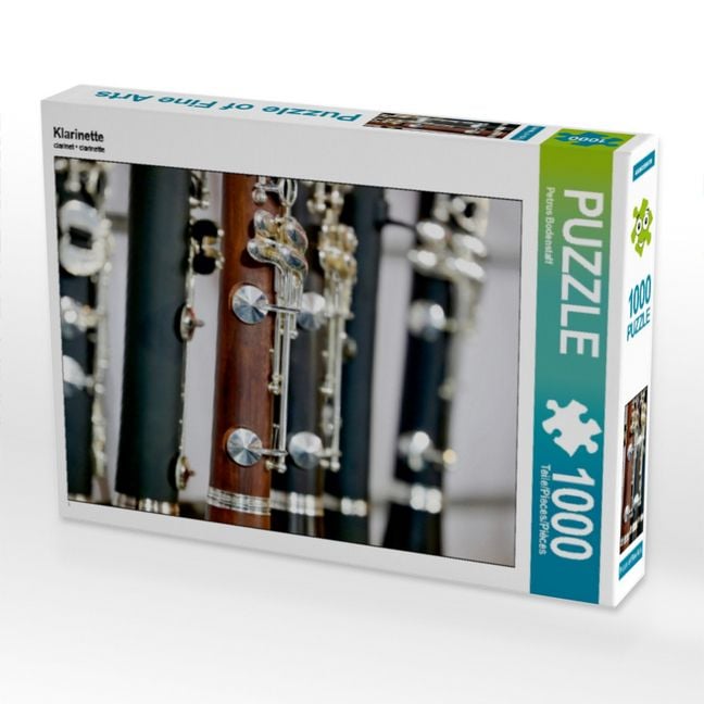 Produktbild: CALVENDO Puzzle Klarinette | 1000 Teile Lege-Gr&ouml;&szlig;e 64x48cm Foto-Puzzle f&uuml;r gl&uuml;ckliche Stunden