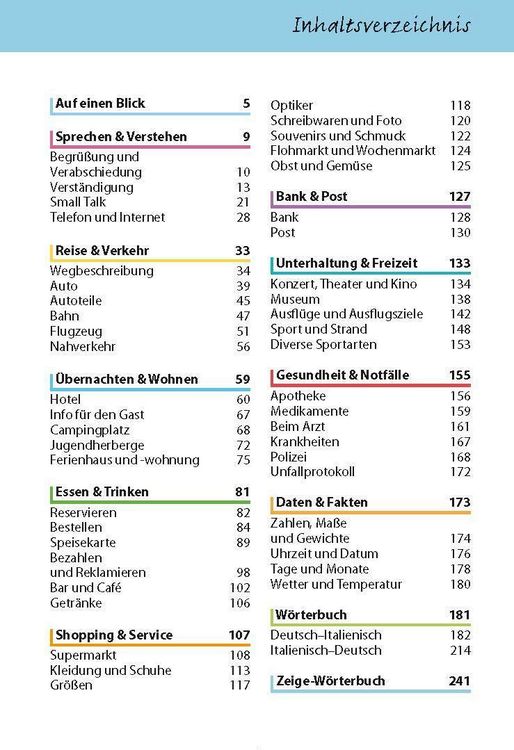 Produktbild: Sprachf&uuml;hrer Italienisch f&uuml;r die Reise