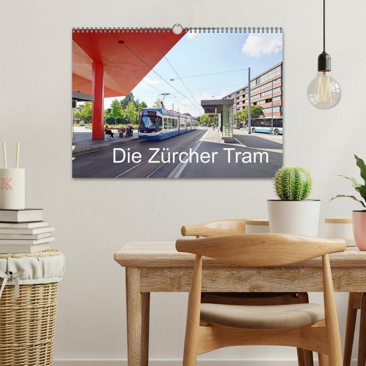 Produktbild: Die Z&uuml;rcher Tram (Wandkalender 2026 DIN A3 quer), CALVENDO Monatskalender