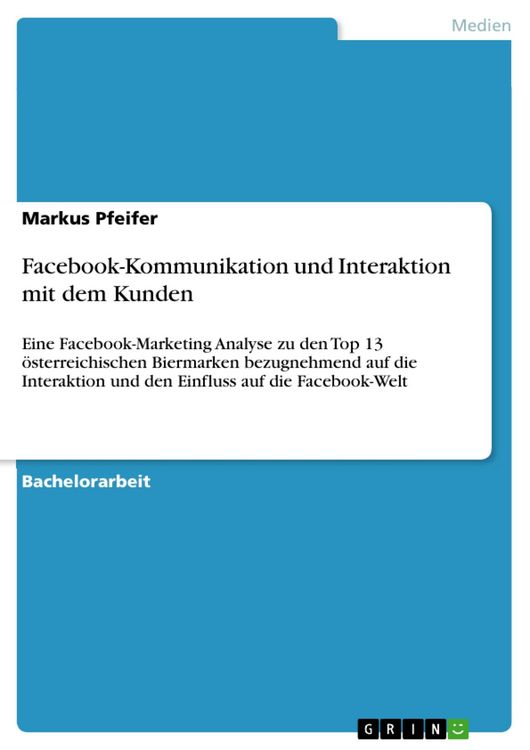 Produktbild: Facebook-Kommunikation und Interaktion mit dem Kunden