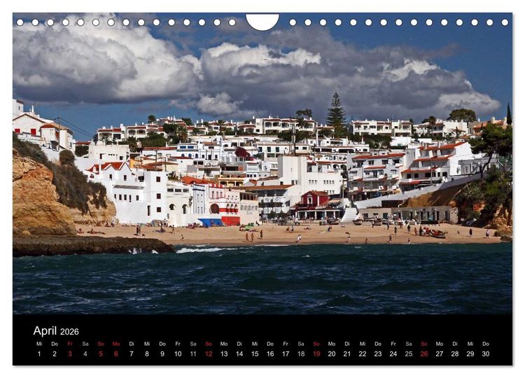 Produktbild: Zauber der Algarve (Wandkalender 2026 DIN A4 quer), CALVENDO Monatskalender