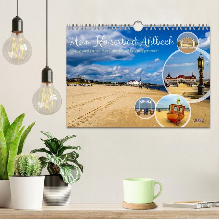 Produktbild: Mein Kaiserbad Ahlbeck (Wandkalender 2026 DIN A4 quer), CALVENDO Monatskalender