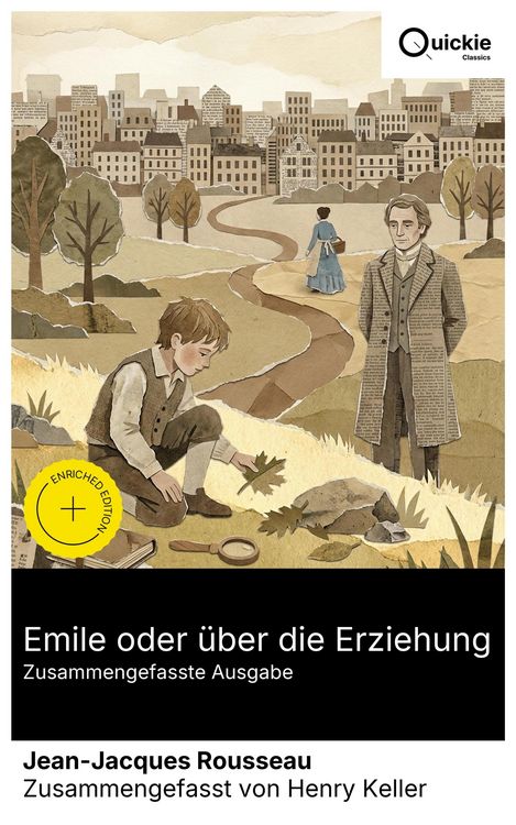 Produktbild: Emile oder &uuml;ber die Erziehung (Zusammengefasste Ausgabe)