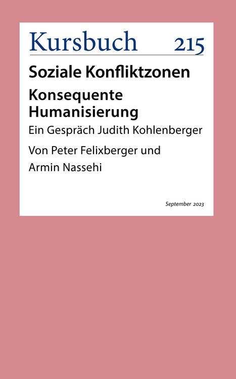 Produktbild: Konsequente Humanisierung