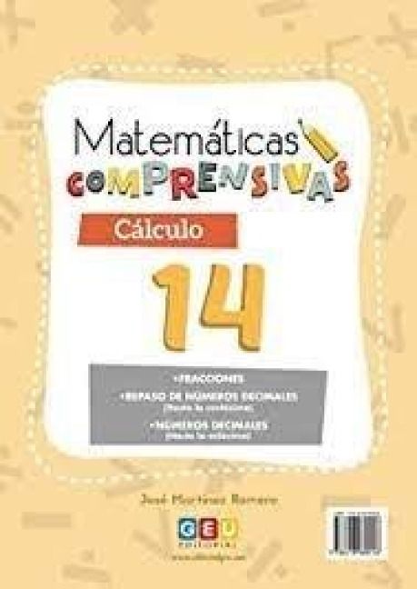 Produktbild: Matem&aacute;ticas comprensivas 14