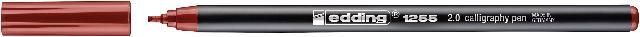 Produktbild: Kalligrafie-Stift edding 1255 calligraphy pen, 2,0 mm, karmesin