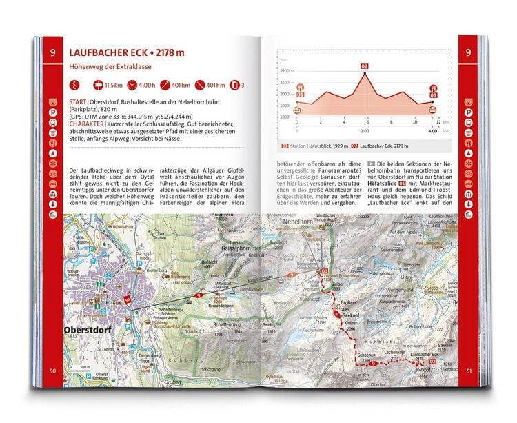 Produktbild: KOMPASS Wanderf&uuml;hrer Allg&auml;u, Allg&auml;uer Alpen, 60 Touren mit Extra-Tourenkarte