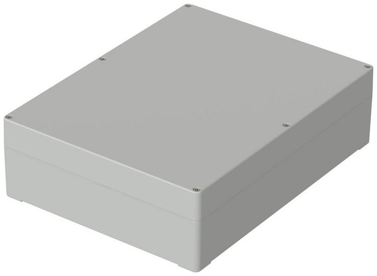 Produktbild: Bopla EUROMAS T 253 03253000 Industrie-Geh&auml;use 300 x 230 x 85 ABS Lichtgrau (RAL 7035) 1St.