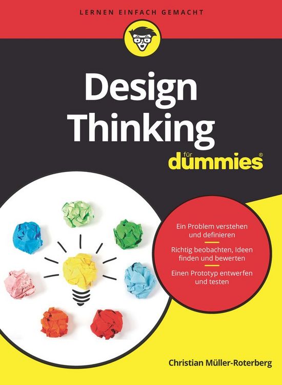 Produktbild: Design Thinking f&uuml;r Dummies
