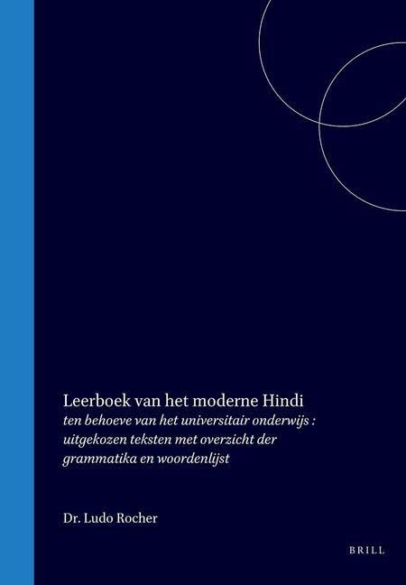 Produktbild: Leerboek Van Het Moderne Hindī / Manual of Modern Hindi