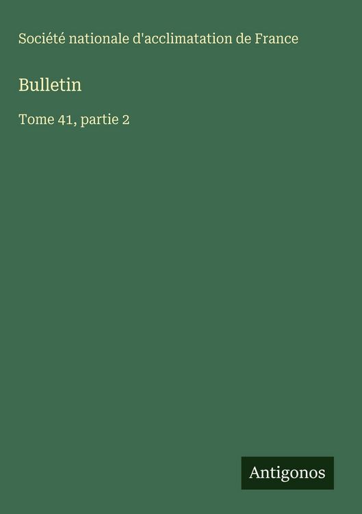 Produktbild: Bulletin