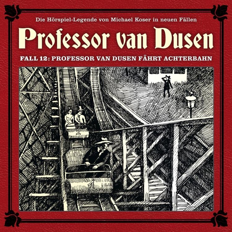 Produktbild: Vollbrecht, B: Professor van Dusen f&auml;hrt Achterbahn (Neue F&auml;