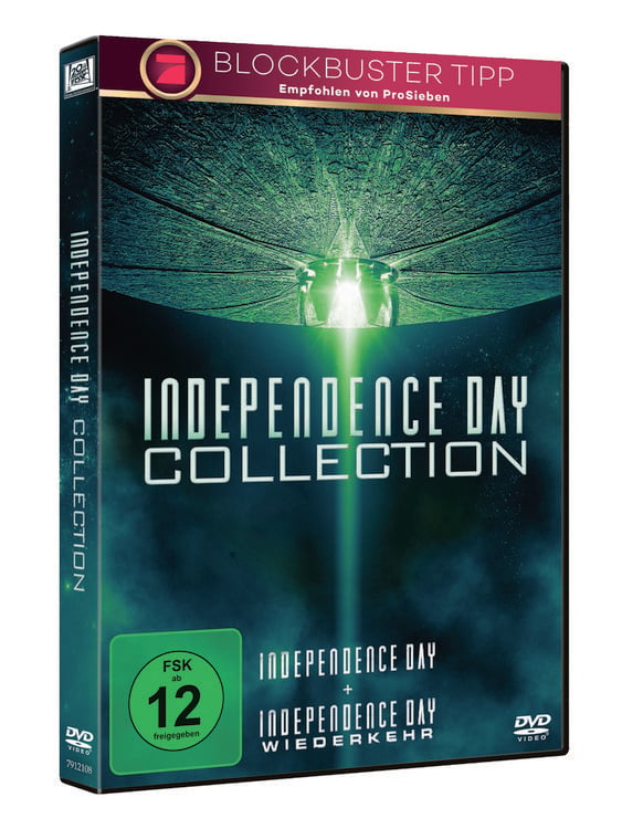 Produktbild: Independence Day 1+2 - Box Set [2 DVDs]