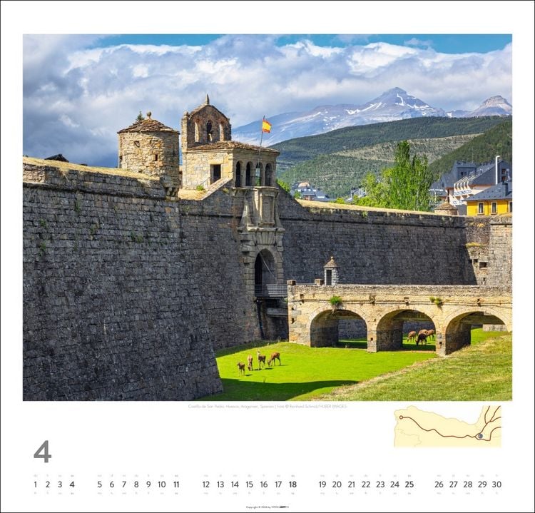 Produktbild: Auf dem Jakobsweg Kalender 2027 - El Camino