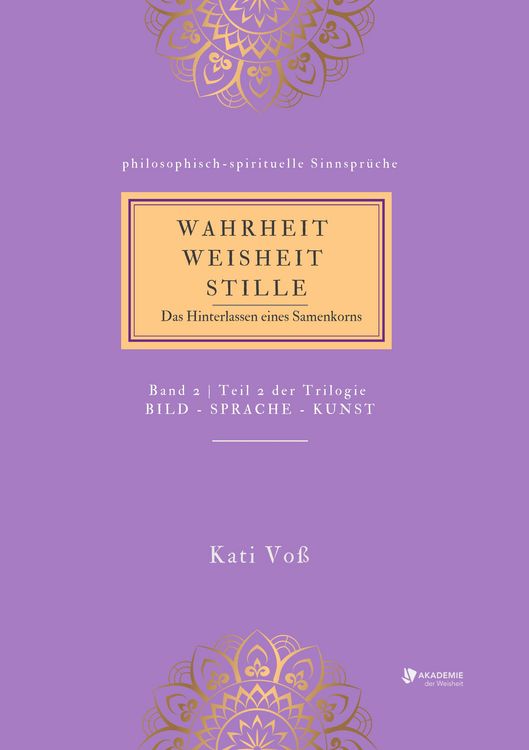 Produktbild: Wahrheit -Weisheit - Stille