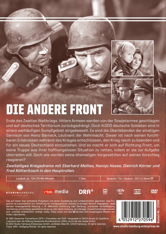 Produktbild: Die andere Front (DDR TV-Archiv)