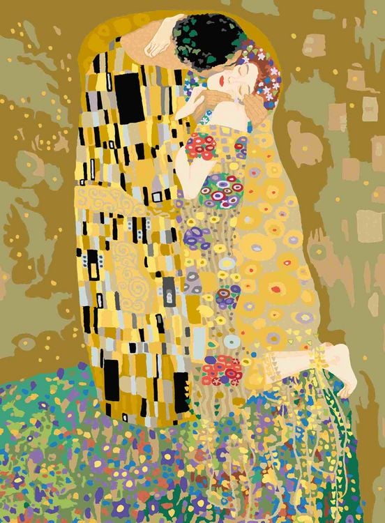 Produktbild: CreArt Canvas Leinwand - Leinwand Der Kuss (Klimt)