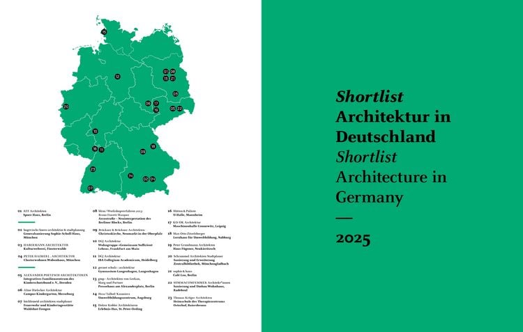 Produktbild: Deutsches Architektur Jahrbuch 2025/German Architecture Annual 2025