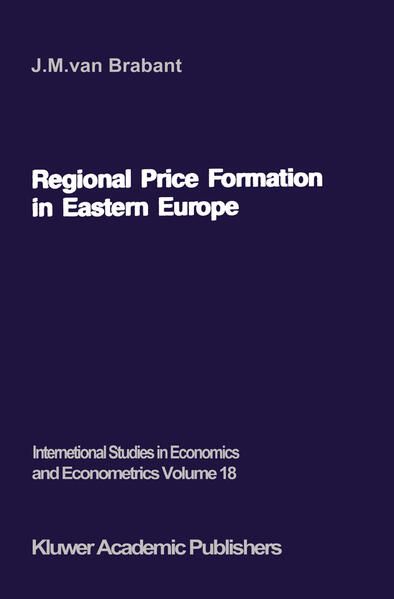 Produktbild: Regional Price Formation in Eastern Europe