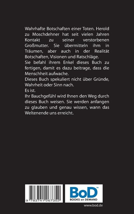 Produktbild: Hellsichtige Infos vom Weltenende