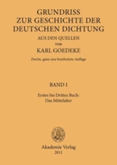 Produktbild: Erstes bis Drittes Buch: Das Mittelalter