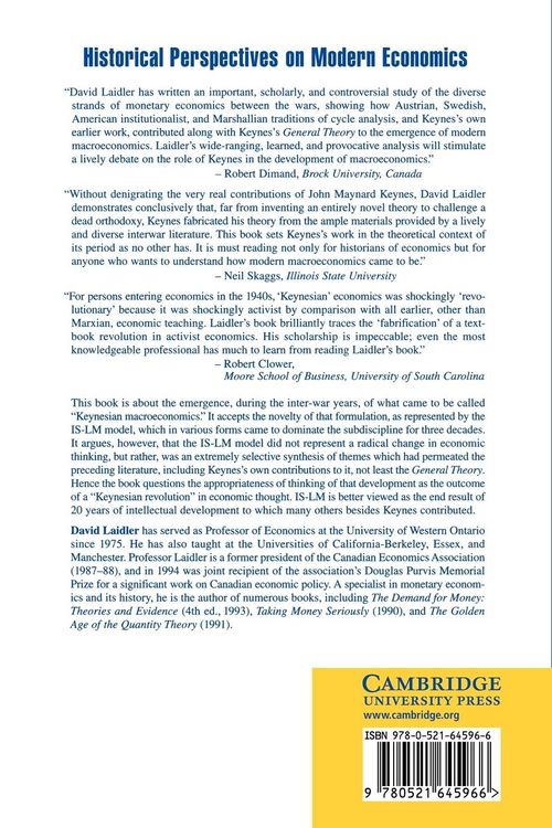 Produktbild: Fabricating the Keynesian Revolution