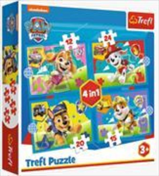 Produktbild: 4 in 1 Puzzle - PAW Patrol