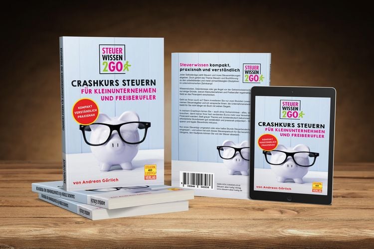 Produktbild: Steuerwissen2go: Crashkurs Steuern f&uuml;r Kleinunternehmen und Freiberufler.