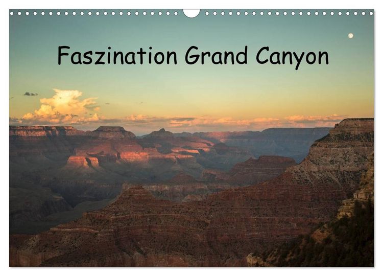 Produktbild: Faszination Grand Canyon / CH-Version (Wandkalender 2026 DIN A3 quer), CALVENDO Monatskalender