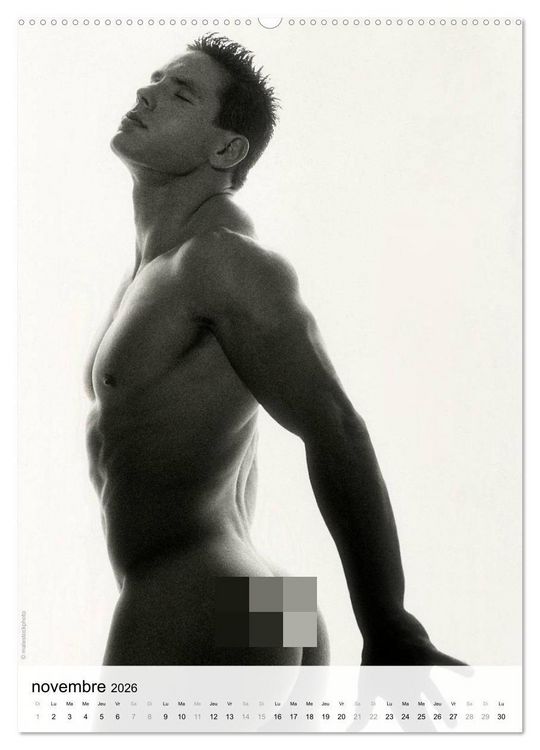 Produktbild: contrastes hommes (Calendrier mural 2026 DIN A2 horizontal), CALVENDO calendrier mensuel