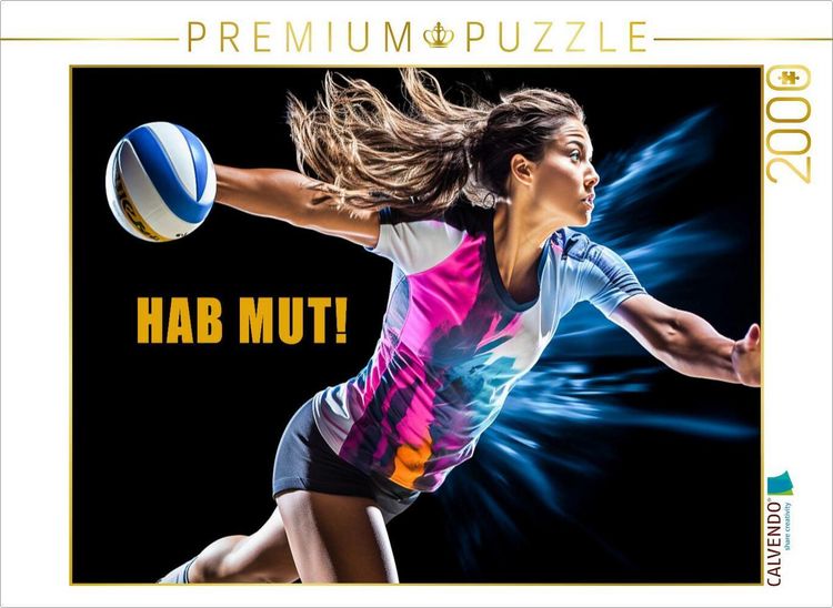 Produktbild: CALVENDO Puzzle Mut | 2000 Teile Lege-Gr&ouml;&szlig;e 90x67cm Foto-Puzzle f&uuml;r gl&uuml;ckliche Stunden