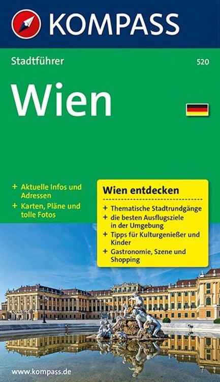 Bild vom Artikel KOMPASS Stadtführer Wien vom Autor Kompass-Karten GmbH
