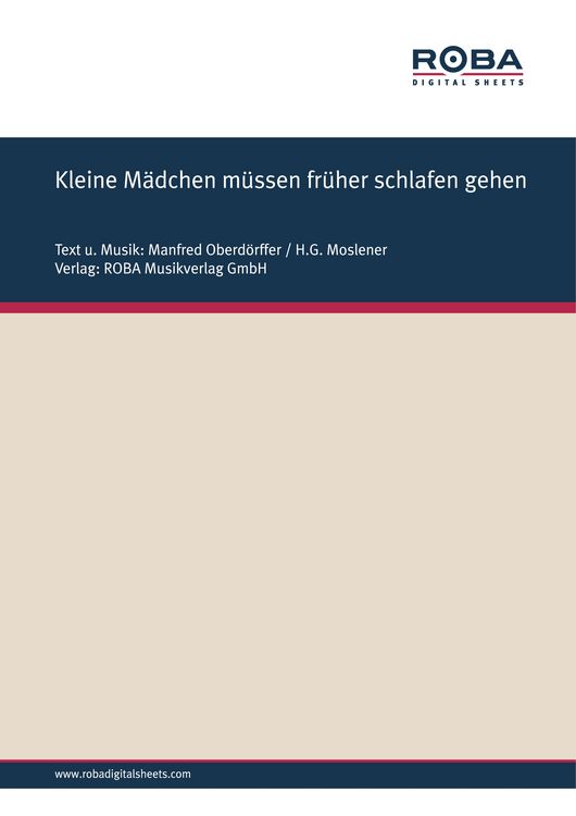 Produktbild: Kleine M&auml;dchen m&uuml;ssen fr&uuml;her schlafen gehen