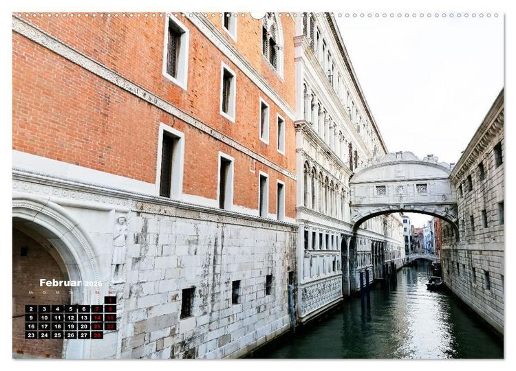 Produktbild: Venedig - Perle in der Lagune (hochwertiger Premium Wandkalender 2026 DIN A2 quer), Kunstdruck in Hochglanz