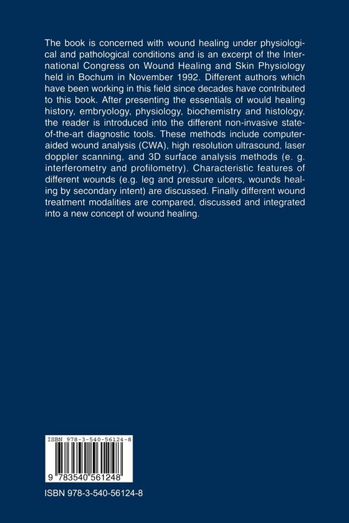 Produktbild: Wound Healing and Skin Physiology