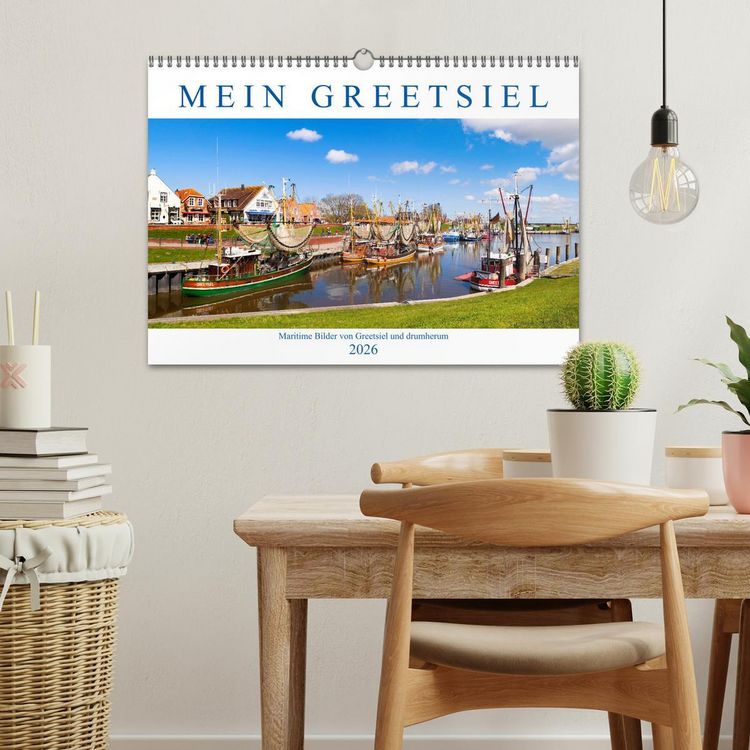 Produktbild: Mein Greetsiel (Wandkalender 2026 DIN A3 quer), CALVENDO Monatskalender
