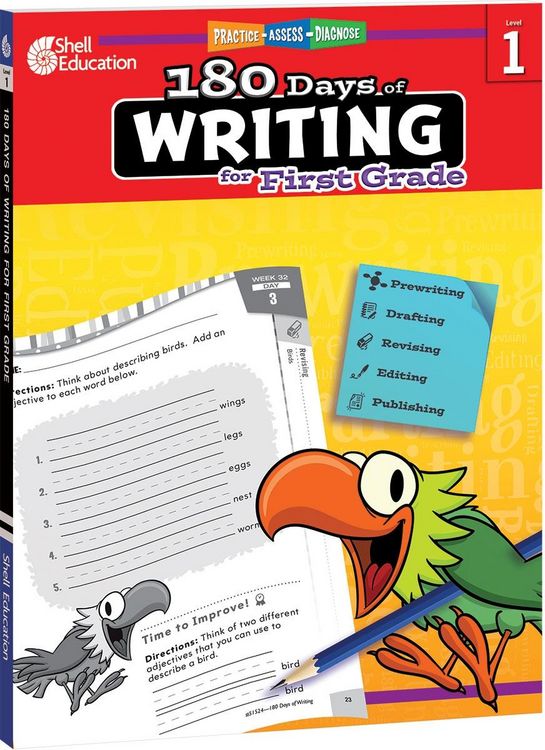 Produktbild: 180 Days of Writing for First Grade