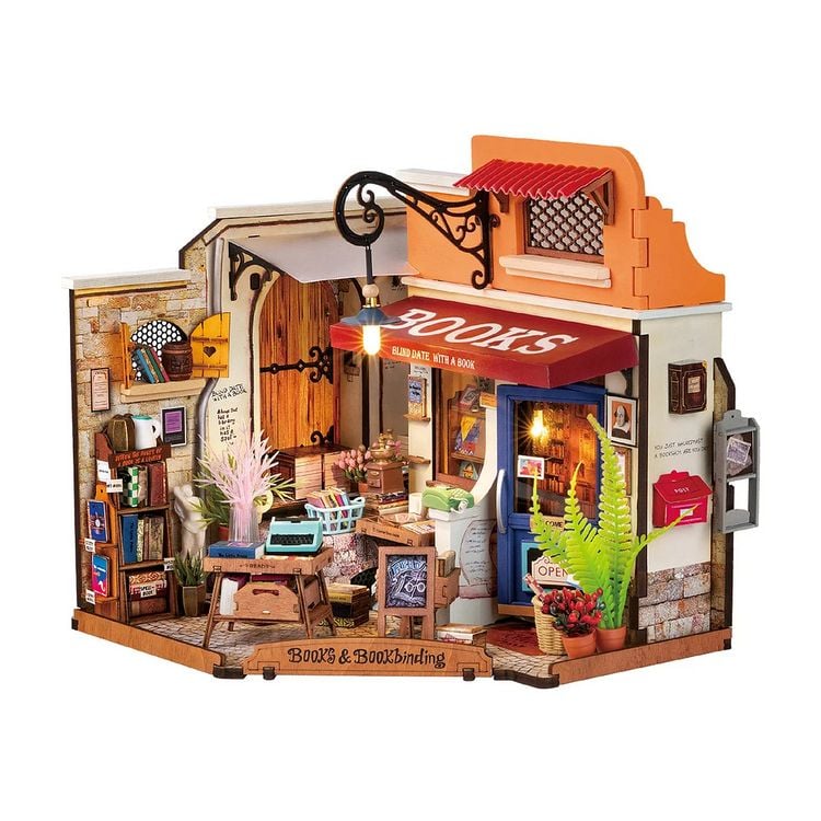 Produktbild: Book Nook DIY B&uuml;cherecke Corner Bookstore