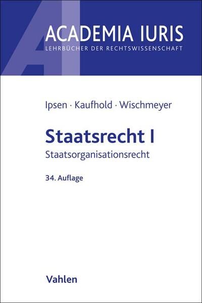 Produktbild: Staatsrecht I
