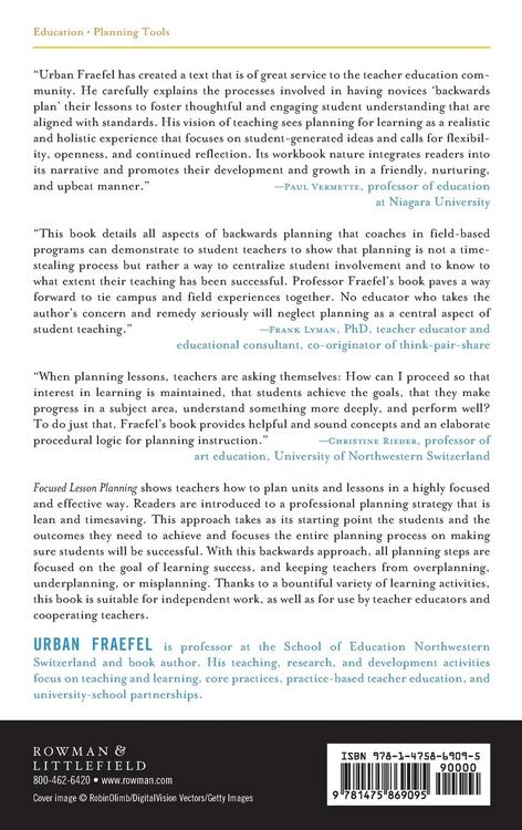 Produktbild: Focused Lesson Planning