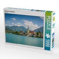Produktbild: CALVENDO Puzzle Sommer am Tegernsee | 1000 Teile Lege-Gr&ouml;&szlig;e 64x48cm Foto-Puzzle f&uuml;r gl&uuml;ckliche Stunden