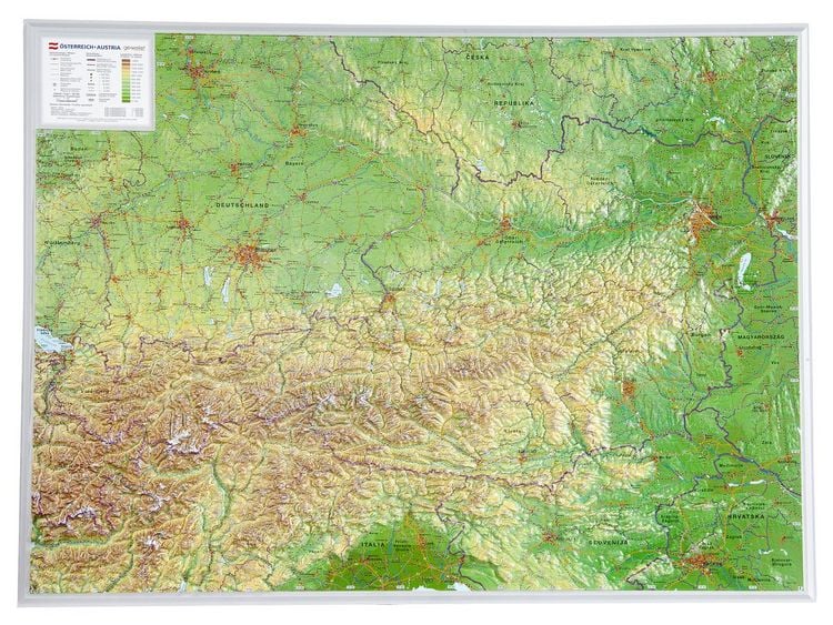 Produktbild: &Ouml;sterreich 1 : 800.000