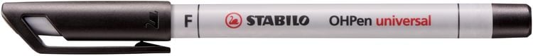 Produktbild: STABILO Folienstift OHPen universal schwarz